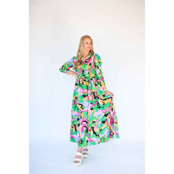 NWT SundayUp Sunshine on my Mind Maxi Dress - Picture 2 of 16